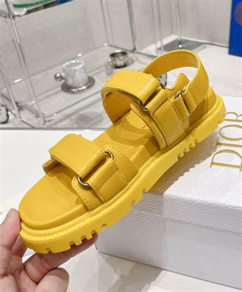 christian dior sandals with strap